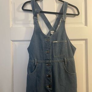 Lee Women’s Denim Overalls - Medium